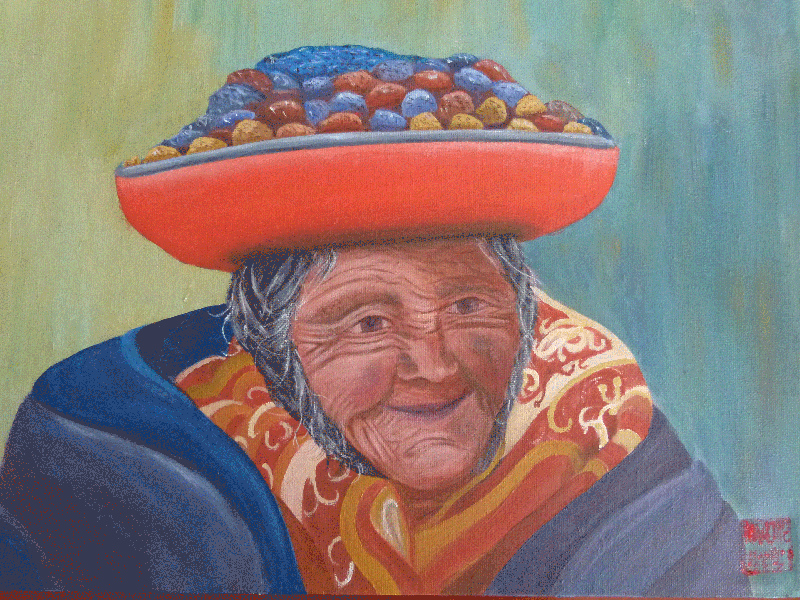 Mannetje in Peru